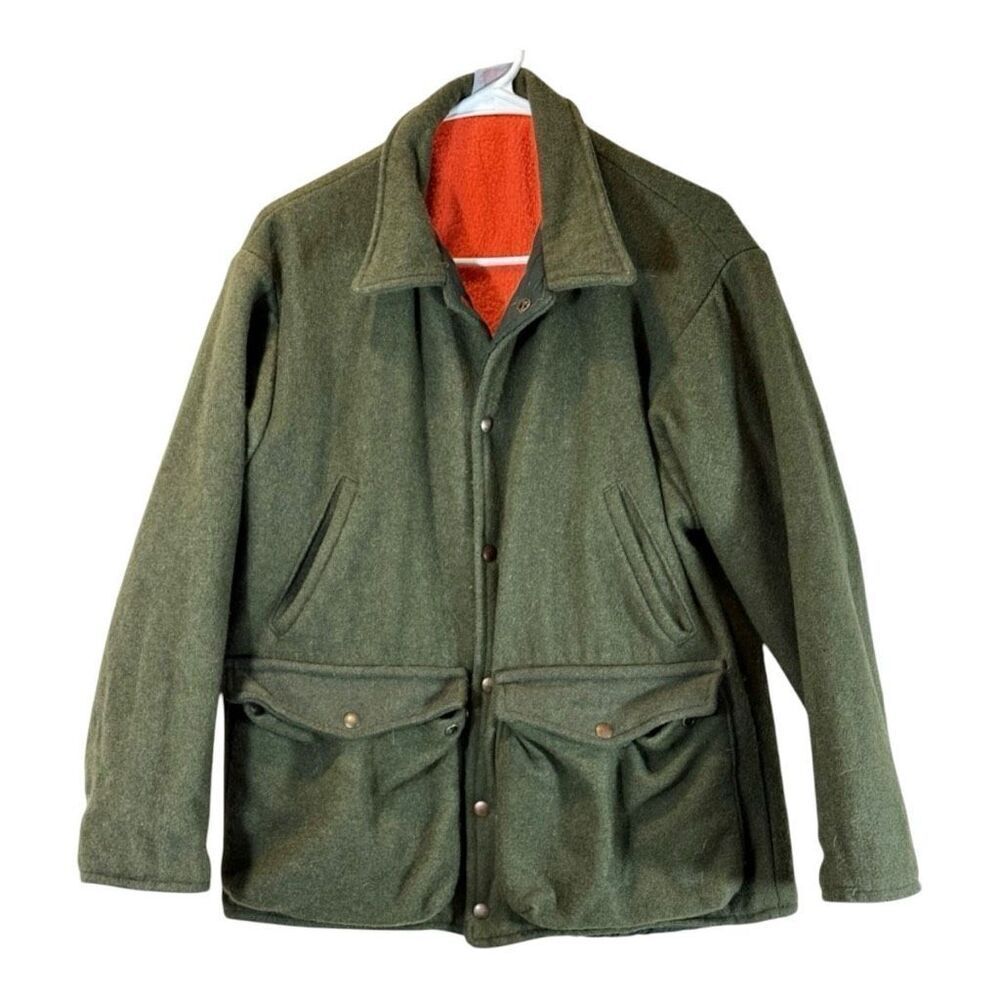 Vintage 90’s Codet Reversible Wool Blend Hunting Jacket Men’s Medium